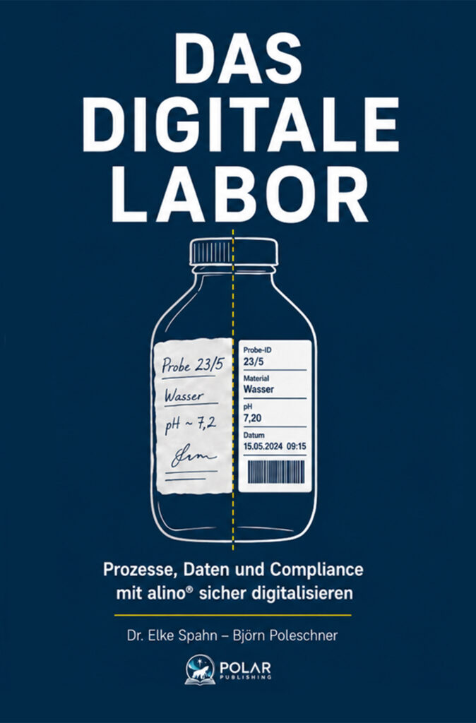 Buchcover „Das digitale Labor“ von Dr. Elke Spahn und Björn Poleschner