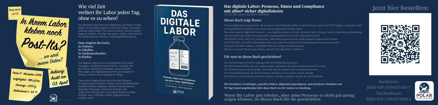 Vorschau: Flyer quer: In Ihrem Labor kleben noch Post-Its?